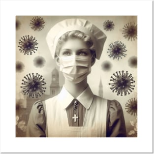 The Spanish Flu Nurse Posters and Art